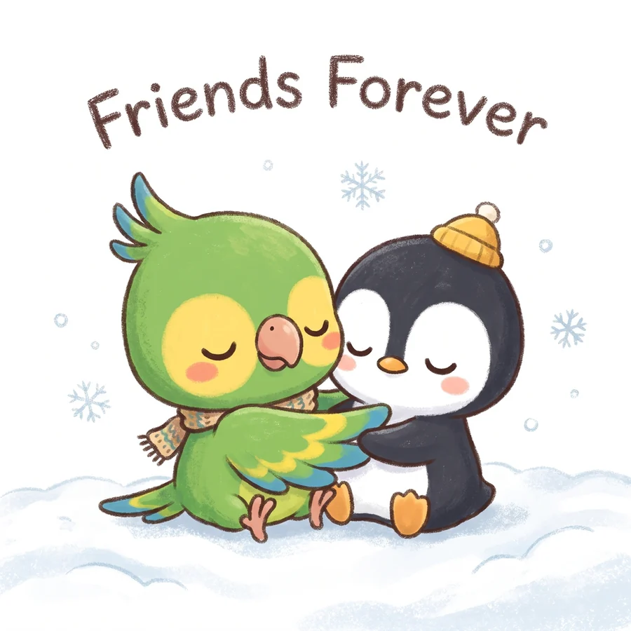 Book cover: Friends Forever